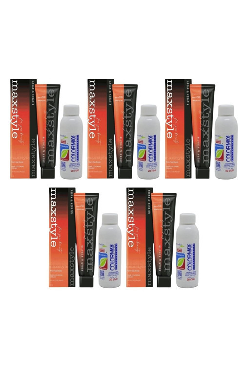 SPS723 Argan ve Keratin 2025/06.34 Koyu Karamel 60 Ml 5 Adet Saç Boyası + 5 Adet 90 Ml Oksi
