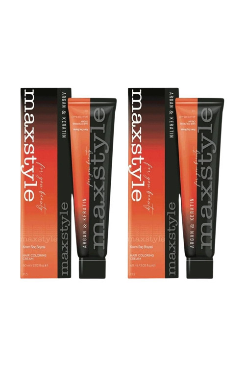 SPS468 Argan ve Keratin 2025/08.01 Açık Küllü Kumral 60 Ml 2 Adet Saç Boyası Oksidansız