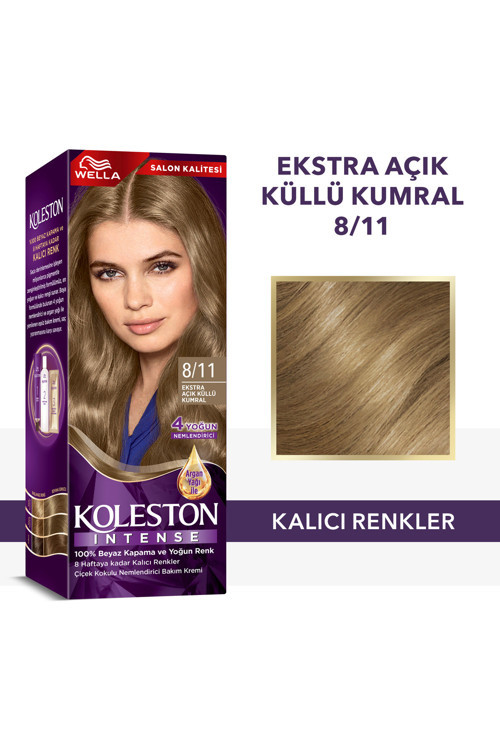 Intense Saç Boyası 8/11 Ekstra Açık Küllü Kumral