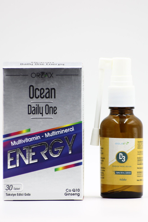 Daily One Energy - Günlük Enerji İçin Mükemmel Destek Estellife D3 Vitamin D Sprey 30ml