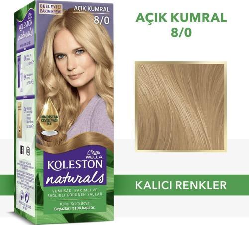 Naturals Boya 8/0 Açık Kumral