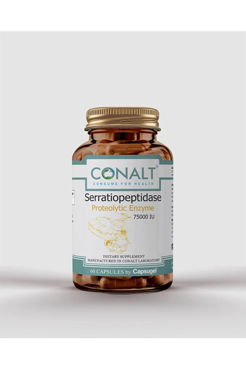 Serratiopeptidase – Proteolitik Enzim İçeren Premium Gıda Takviyesi (60 Kapsül)