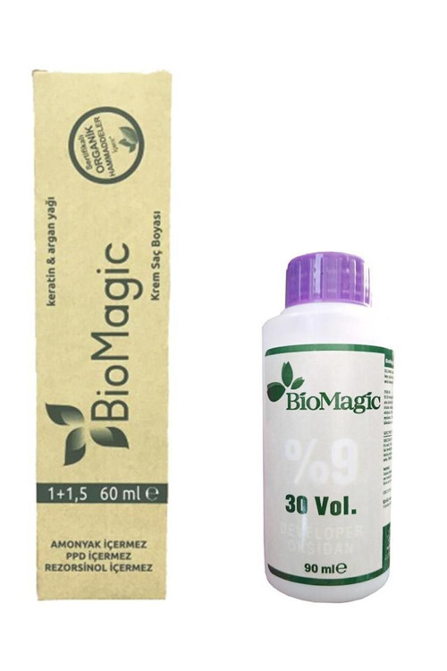 Amonyaksız Krem Saç Boyası 60 ml 9.11 - Yoğun Küllü Sarı + Oksidan 90 ml