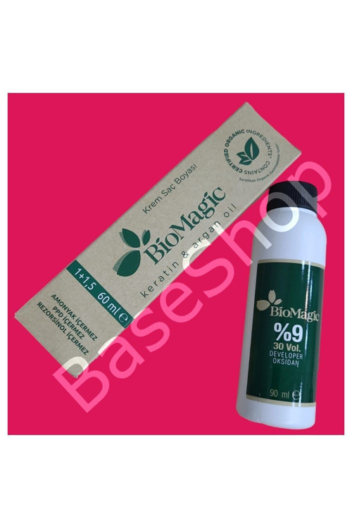 Amonyaksız Krem Saç Boyası 60 ml 8.00 - Açık Kumral 30vol Oksidan