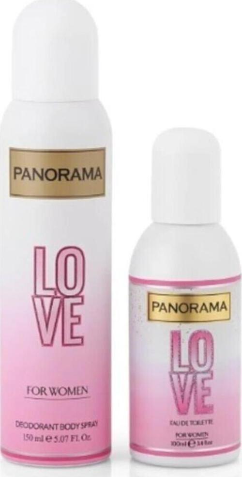 Panorama Lo Ve For Women Eau De Women Kadın Parfüm Set