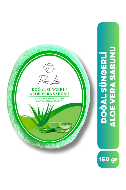 Dogal Süngerli Aloe Vera Sabunu 150gr