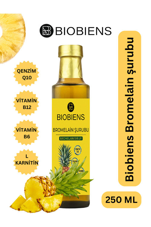 Bromelain Ananas İçeren Şurub