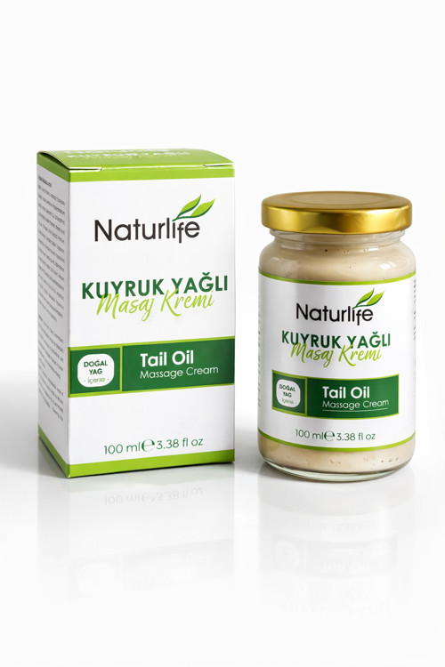 Kuyruk yağlı Çiçek kokulu masaj kremi - 100ml