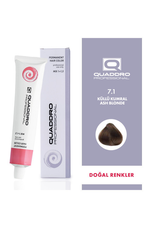QUADDRO PORFESSIONEL SAÇ BOYASI 7.1 KÜLLÜ KUMRAL