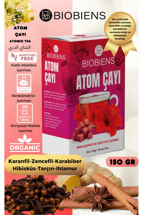 Küp Atom çayı 150 gr