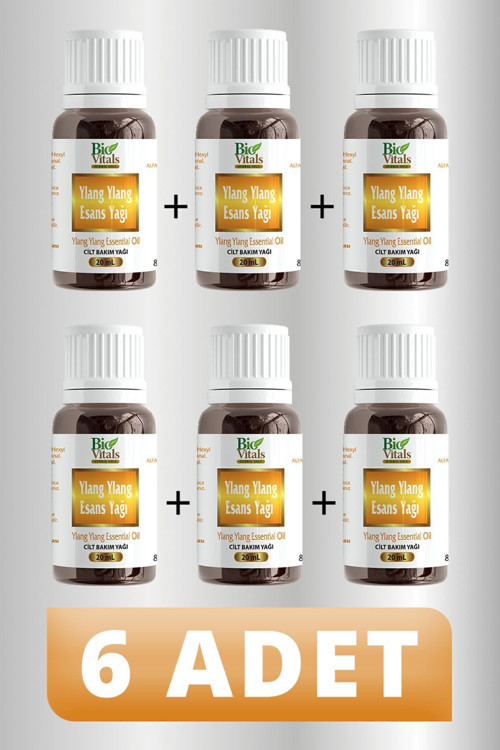 Ylang Ylang Esans Yağı 20 ml 6 ADET