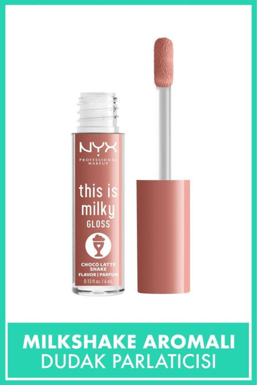 This is Milky Gloss Dudak Parlatıcısı - Choco Latte Shake