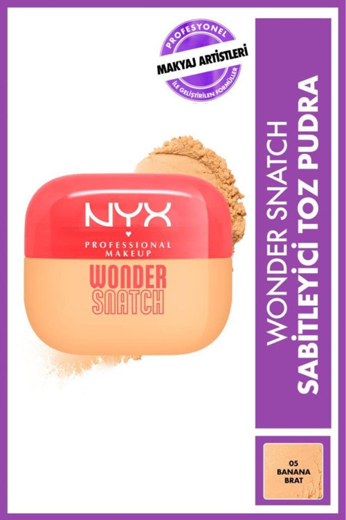 Wonder Snatch Sabitleyici Toz Pudra - 05 Banana Brat