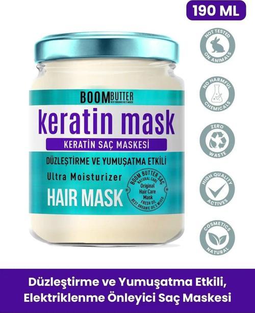 Güçlendirici Onarıcı Keratin Saç Maskesi 190 Ml