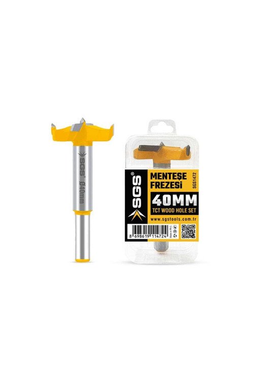 AHŞAP MENTEŞE FREZESİ 40 MM SGS1472
