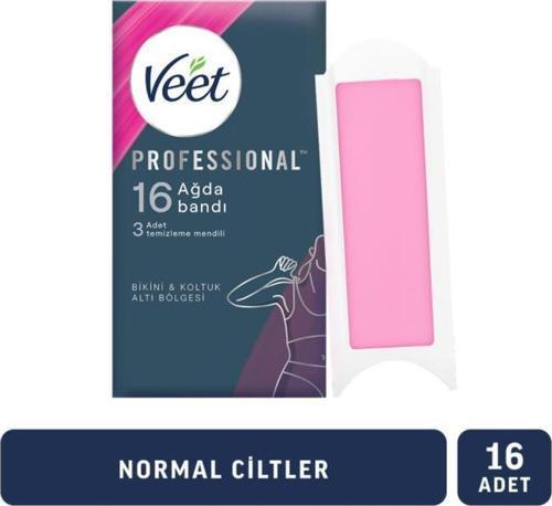 Professional Sir Ağda Bandı Bikini Ve Koltuktaltı Bölgesi Normal Ciltler 16’Lı