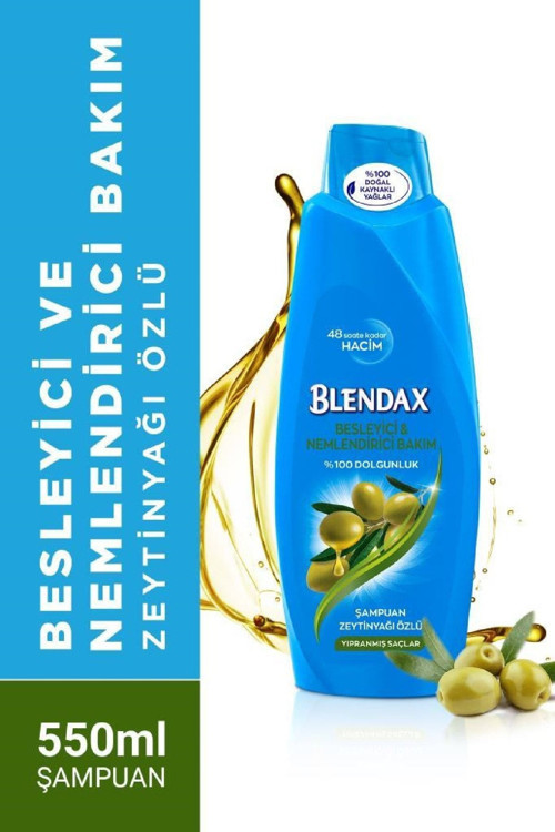 Zeytinyağı Özlü Şampuan 550 Ml