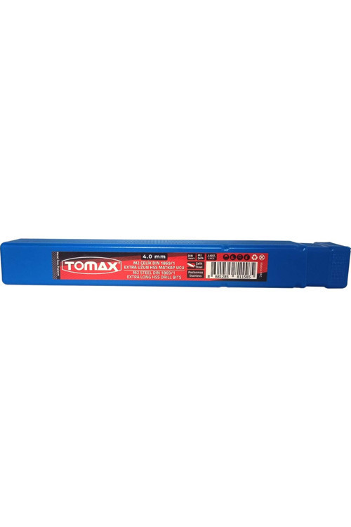 Cobalt DIN 1869/1 Extra Uzun HSS Matkap Ucu 4.0 mm (10 Adet)