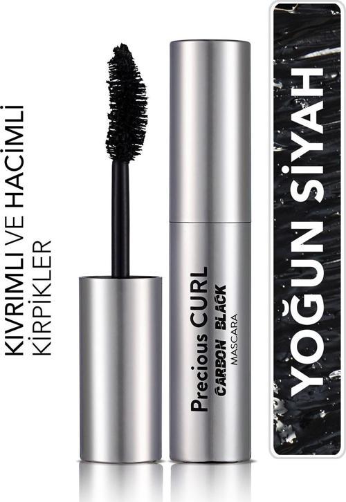 Hacim Ve Kıvrım Veren Maskara-Precious Curl Mascara-001Carbon Black-8690604542369