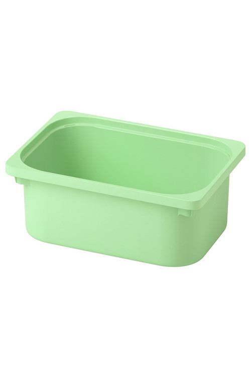 Açık Yeşil Kullanışlı Saklama Kutusu 42x30x10 cm Oyuncak Düzenleyici Çocuk Odası