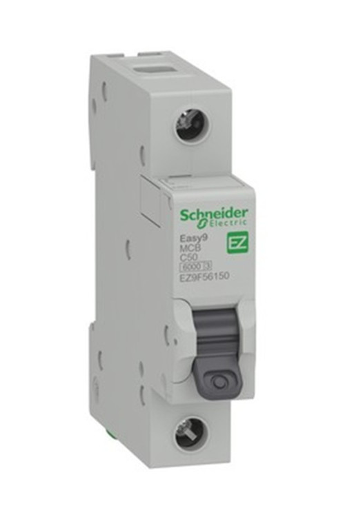 Schneider Otomatik Sigorta Easy9 C50 1P 50A C Tipi 6Ka
