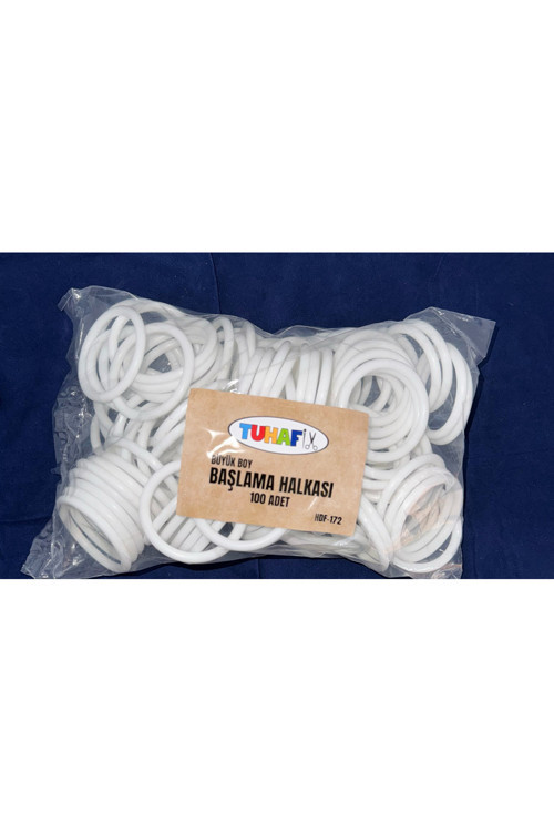Plastik Başlama Halkası (6Cm) (100 Adet)