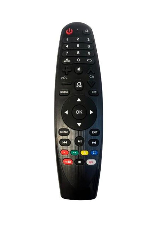 Telenova Netflix Youtube Tuş Özellikli Lcd Led Ses Komutsuz Tv Kumanda