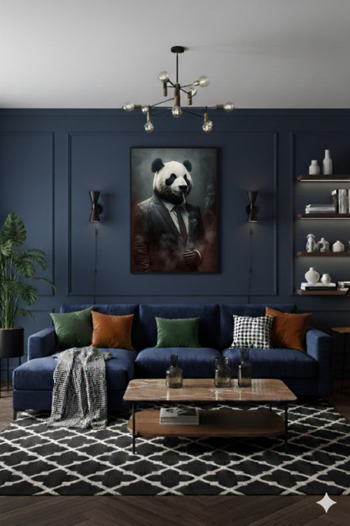 BLT DİZAYN CEO Panda Ofis Şıklığı Tasarım Cam Tablo