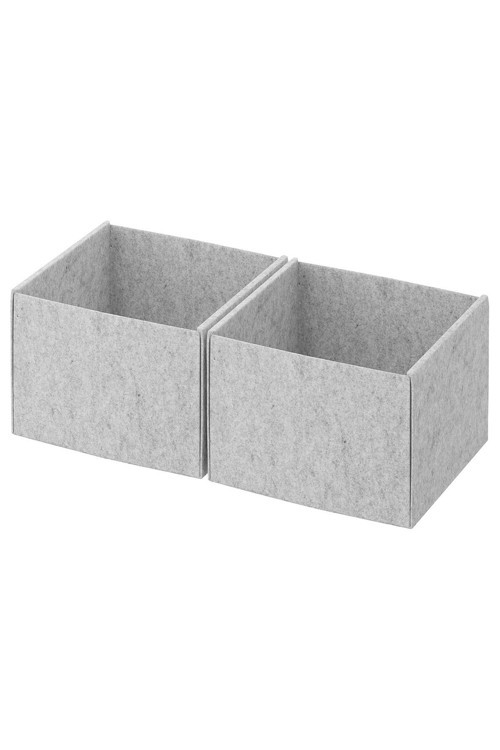 Gri Kullanışlı Gardırop Düzenleyici 25x27x12 cm