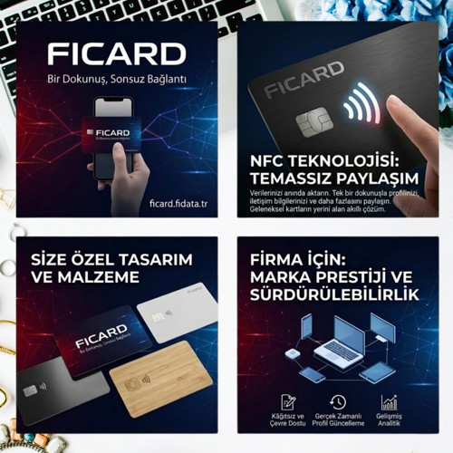 NFC Dijital KartvizitTek Dokunuşla Rehbere Kaydet