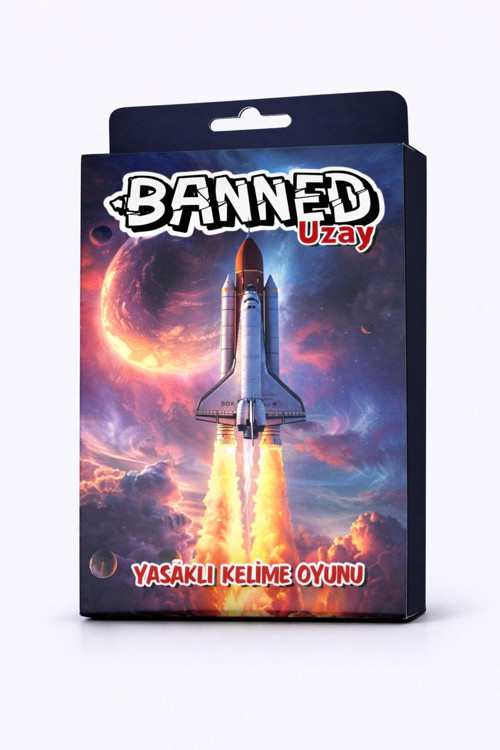 Banned Yasaklı Kelime Oyunu Uzay 45 Kart - 180 Kelime