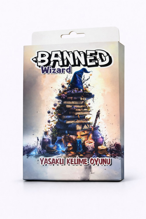 Banned Yasaklı Kelime Oyunu Wizard 45 Kart - 180 Kelime
