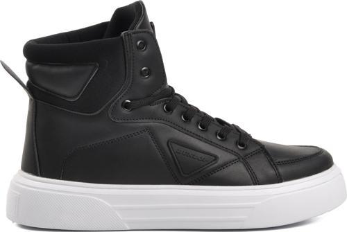 Dnp-2150 Siyah-Beyaz Erkek Hi Sneaker