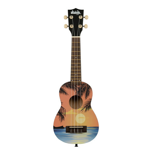 Ukadelic Soprano Ukulele (Tropical Day)