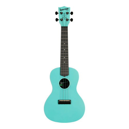 Waterman Recycled Concert Ukulele (Aqua Mist - Glow In The Dark)