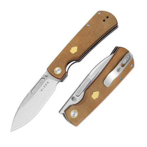 Retro | Nitro-V | Micarta & Brass | 4726A1