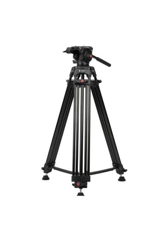 Siyah Profesyonel Tripod Dv-2 1800 mm
