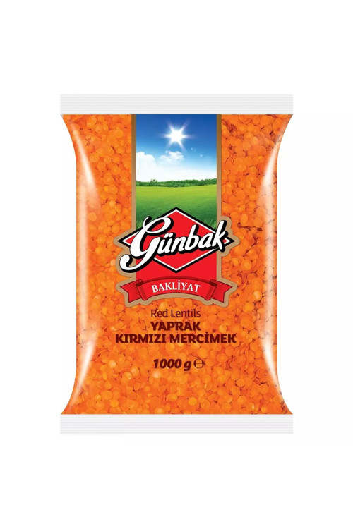 KIRMIZI MERCİMEK YAPRAK YERLİ 1 KG