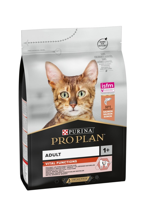 Somonlu Ve Pirinçli Yetişkin Kedi Maması 1,5 Kg