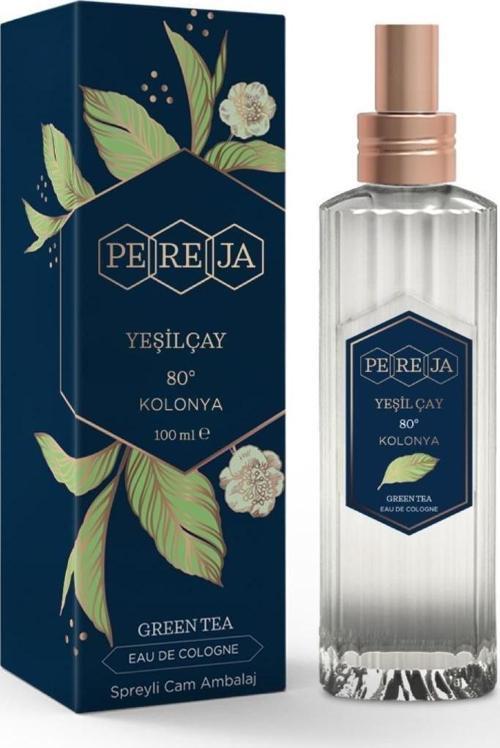Yeşil Çay Kolonyası 100 Ml Cam Şişe