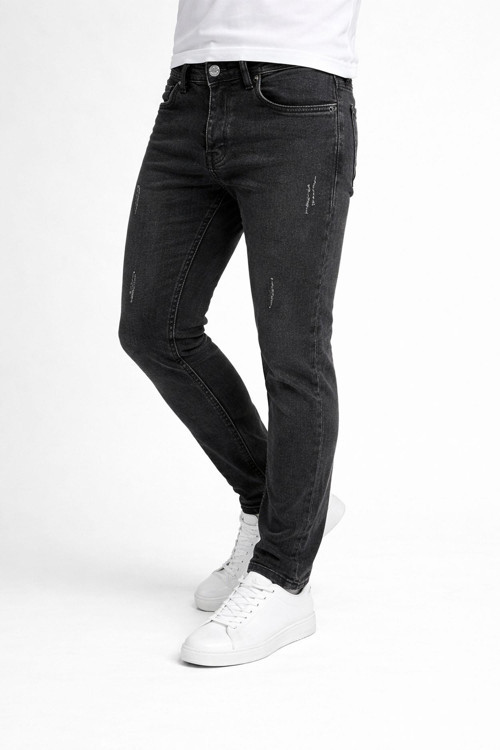 Black Wood Erkek Slim Fit Jean Pantolon - 7568