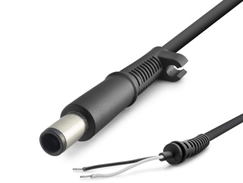 HDX5576 200W Laptop DC Jack Kablosu 7.4x5.0mm HP Uyumlu 1.2m - Siyah