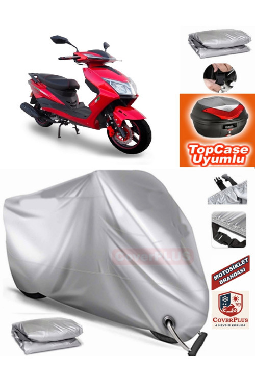 Motolux Nirvana Pro Arka Çanta Uyumlu Motor Brandası (Bağlantı,Kilit Uyumlu)