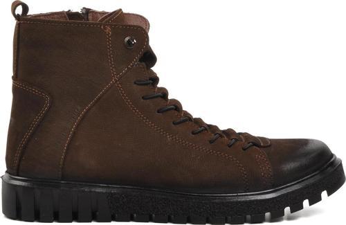 102 17945 Kahve Nubuk Hakiki Deri Erkek Bot