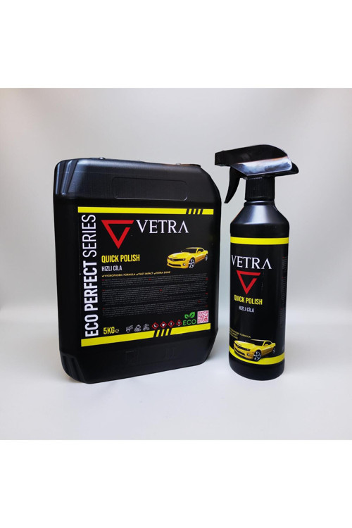 Ultra Parlaklık Yüksek Su İtici Seramik Katkılı Hızlı Cila Quick Wax 5Kg+500Ml Hediye