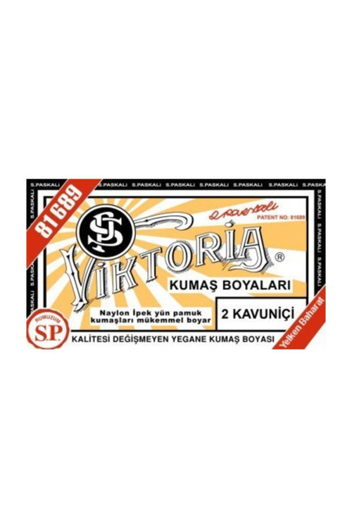 Kumaş Boyası Kavuniçi