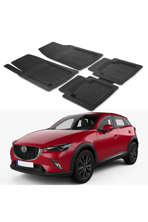 Mazda CX-3 2015+ Uyumlu Paspas Seti PP654A1