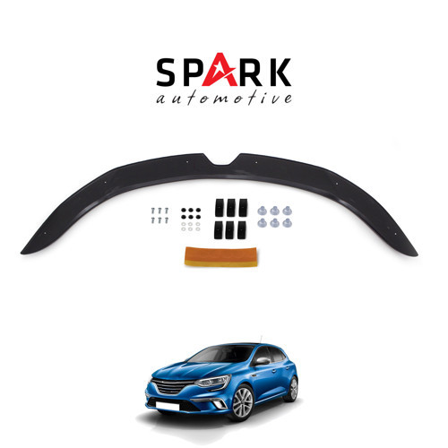 Megane 4 2016- Yılı ve Sonrası Uyumlu Kaput Rüzgarlığı 3mm