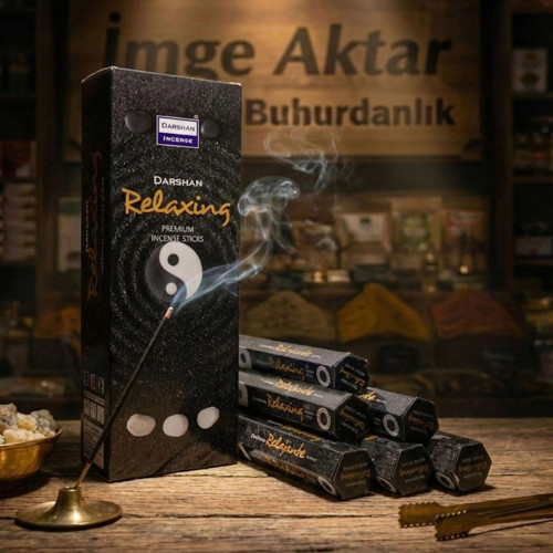 Darshan Relaxing (Rahatlatıcı) Çubuk Tütsü (20'li Paket) - Gevşeme ve Huzur
