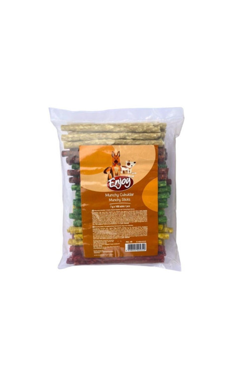 Munchy Burgu Çubuk Kemik 7 Gr x 100 adet